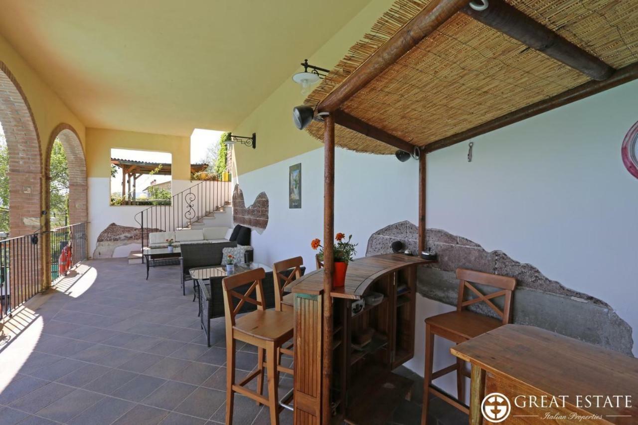 Apartament Lo Scricciolo Montecastelli Pisano Zewnętrze zdjęcie
